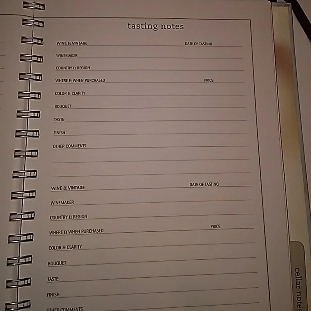 NWOT Wine Journal